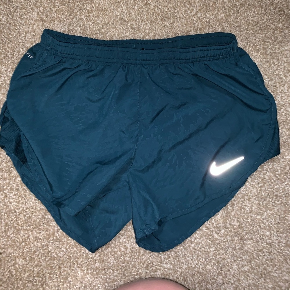 Teal Nike Running Shorts